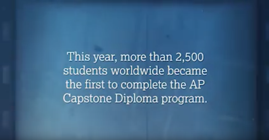 AP Capstone student video